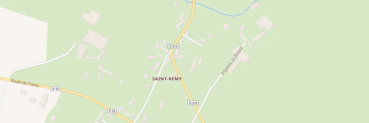 Plan du 61 Saint Remy à Dancourt