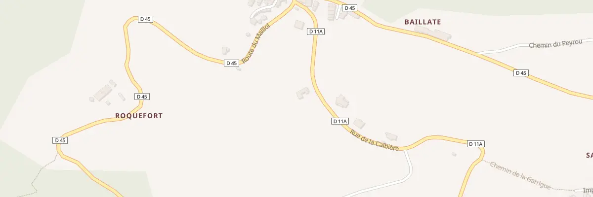 Plan du 232 Tresbens à Saint-Martin-de-Caralp
