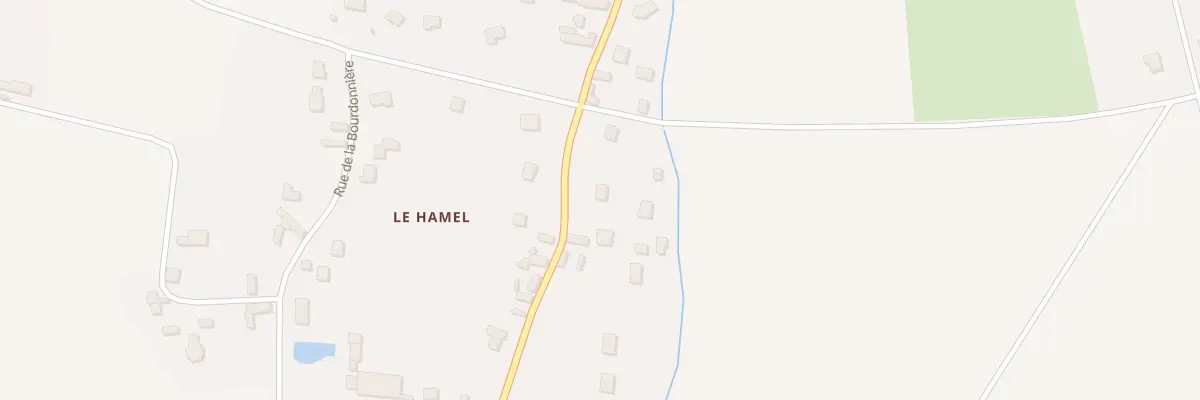 Plan du 50 Rue du Hamel à Bréval