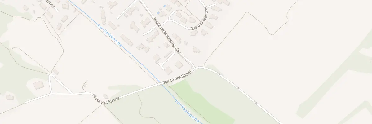 Plan du 34 Rte de Mouyssaguèse à Pin-Balma