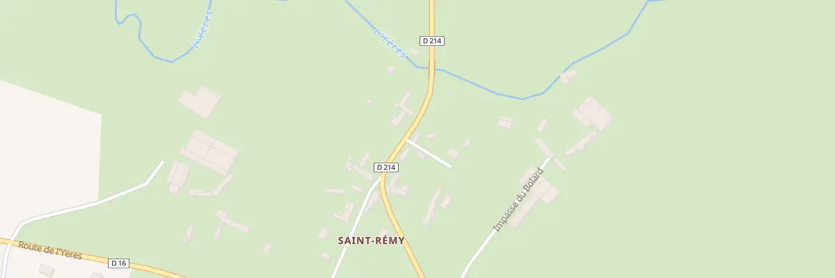 Plan du 64 Saint Remy à Dancourt