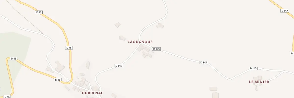 Plan du 330 Rte des Caougnous à Saint-Martin-de-Caralp