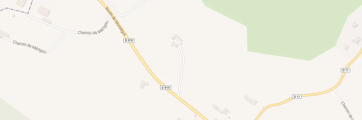 Plan du 59 Garroussals à Loubens