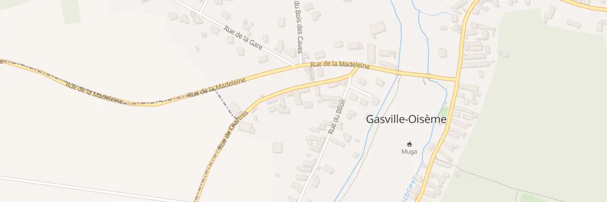Plan du 3 Rue de Chartres à Gasville-Oisème
