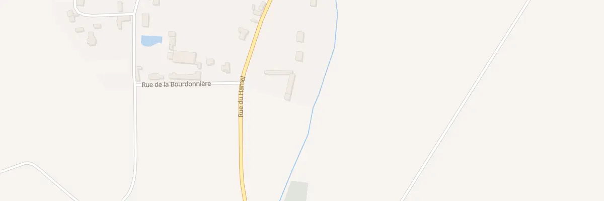 Plan du 36 Rue du Hamel à Bréval