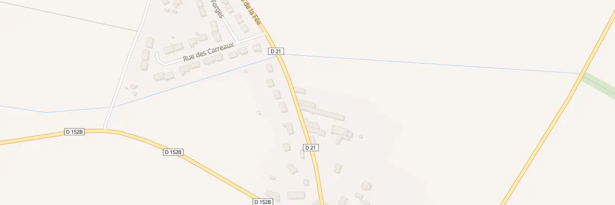 Plan du 22 Rue de la Fée à Boutigny-Prouais