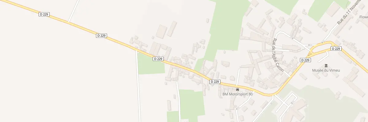Plan du 60 Rue Emile Zola à Friville-Escarbotin