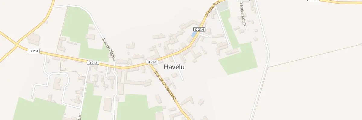 Plan du 20 Gr Gde Rue à Havelu