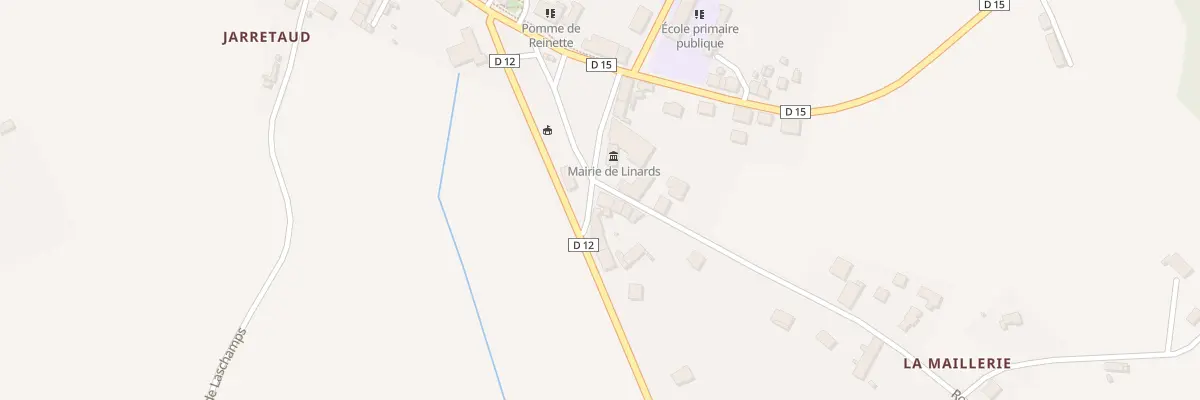 Plan du 5014 Le Bourg à Linards