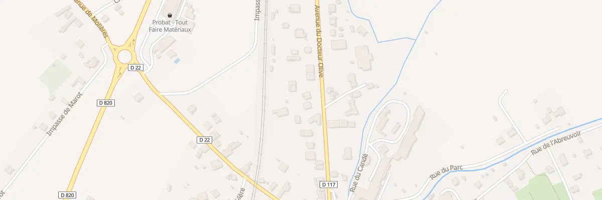 Plan du 59 Av du Doc Olive à Caussade