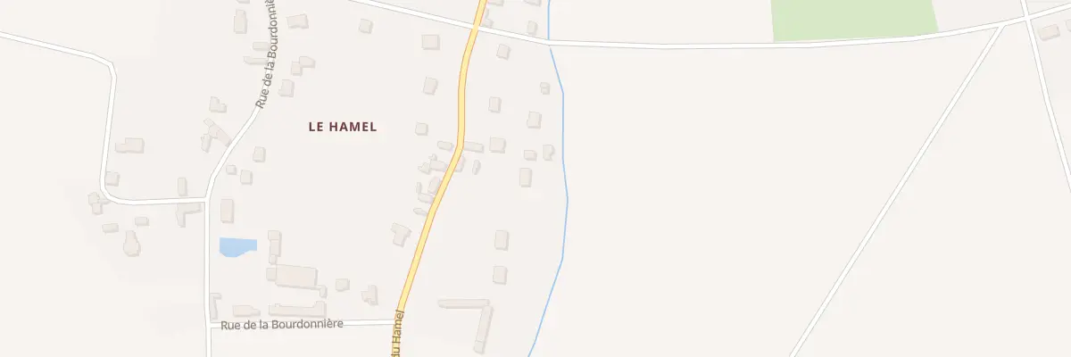 Plan du 48A Rue du Hamel à Bréval