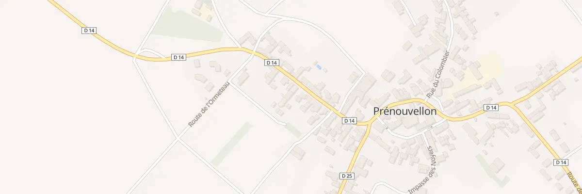 Plan du 27 Rte de Châteaudun à Beauce la Romaine