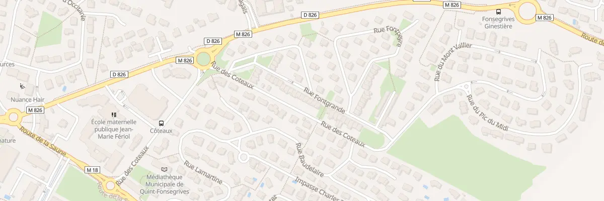 Plan du 10 Rue Fontgrande à Quint-Fonsegrives