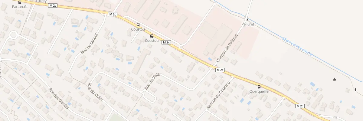 Plan du 68T Av de la Marqueille à Saint-Orens-de-Gameville