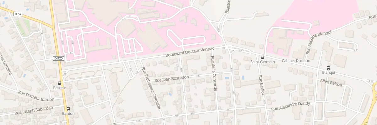 Plan du 40 Rue De La Paix à Brive-la-Gaillarde