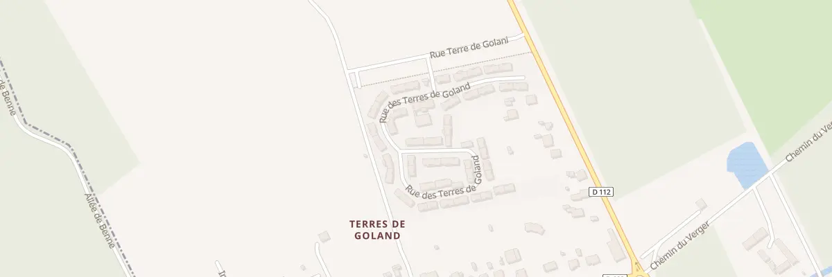 Plan du 115 Rue des Terres de Goland à Bracieux