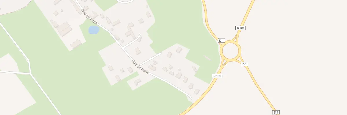 Plan du 31 Rue de Paris à Tilly