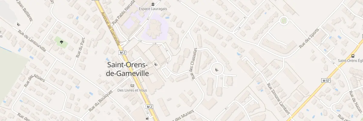 Plan du 4 Rue des Chasselas à Saint-Orens-de-Gameville