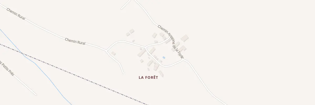 Plan du 5267 La Foret à Vicq-sur-Nahon