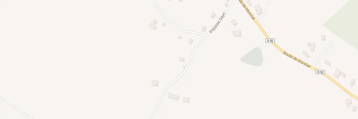 Plan du 188 Imp Gayri à Verlhac-Tescou