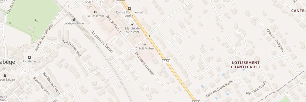 Plan du 1B Rue de l’Autan à Labège
