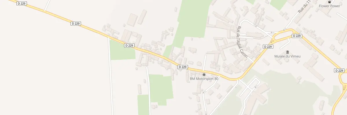 Plan du 36 Rue Emile Zola à Friville-Escarbotin