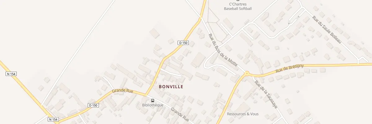 Plan du 8 Rue de Nogent - le - Phaye à Gellainville