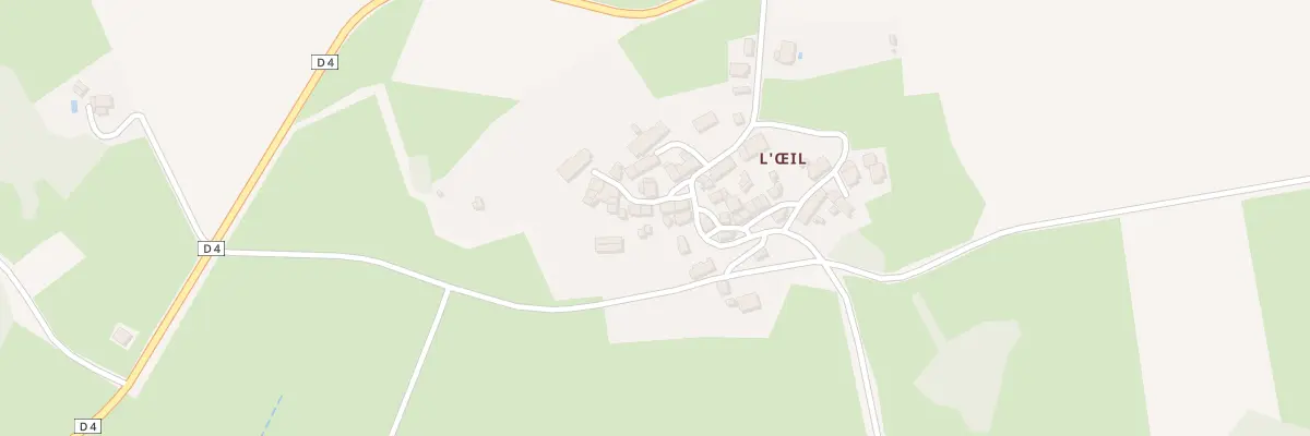 Plan du 9 L’Oeil à Fursac