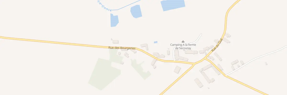 Plan du 1 Rue des Bourgeries à Nottonville