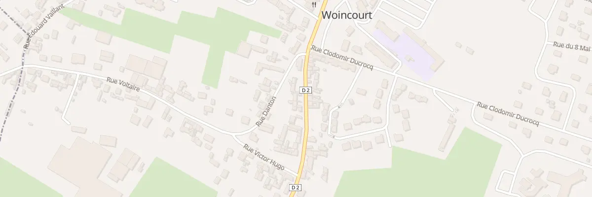 Plan du 56 Rue Jean Jaurès à Woincourt
