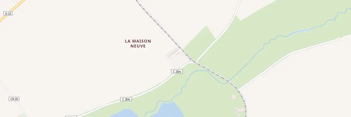 Plan du 5062 La Maison Neuve à Levroux
