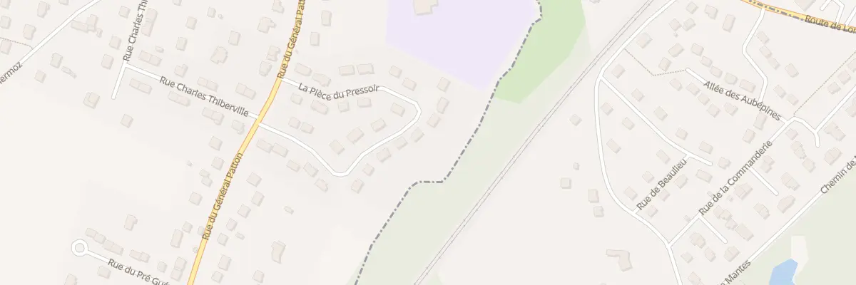 Plan du 19 Rue du Pressoir à Bréval