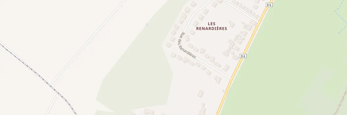 Plan du 36 Rue des Renardières à Jouy