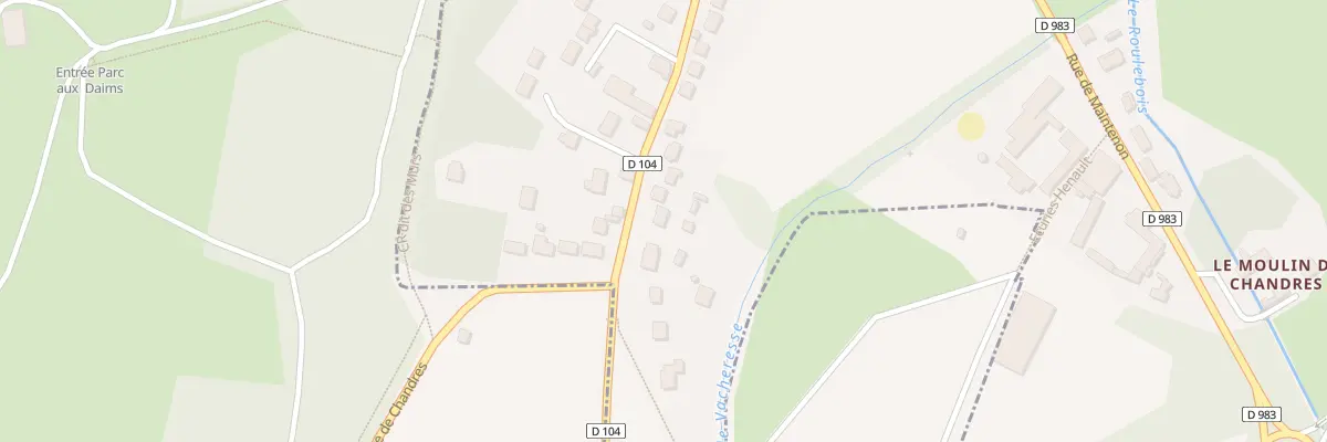 Plan du 29 Rue de Vacheresses à Lormaye