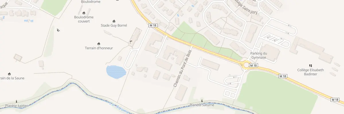 Plan du 76B Rte de la Saune à Quint-Fonsegrives