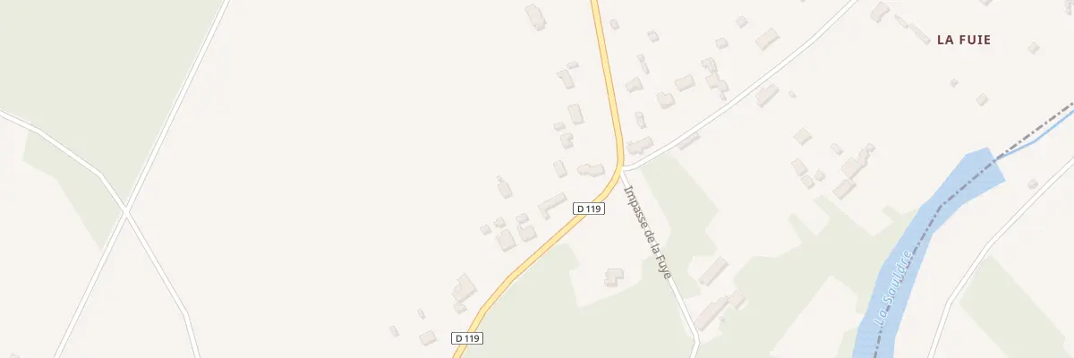 Plan du 44 Rte de Selles à Billy