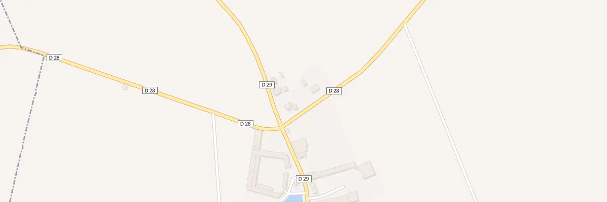 Plan du 4 Rte de Bercheres les Pierres à Berchères-les-Pierres