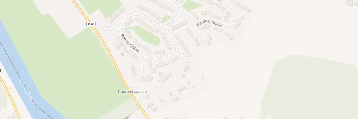 Plan du 30 Rue du Chene au Pêchereau