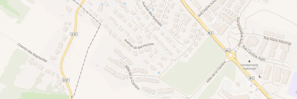 Plan du 30 Av de Bel Horizon à Saint-Orens-de-Gameville