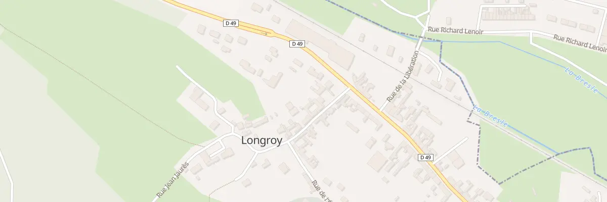 Plan du 5008 Le Bourg à Longroy