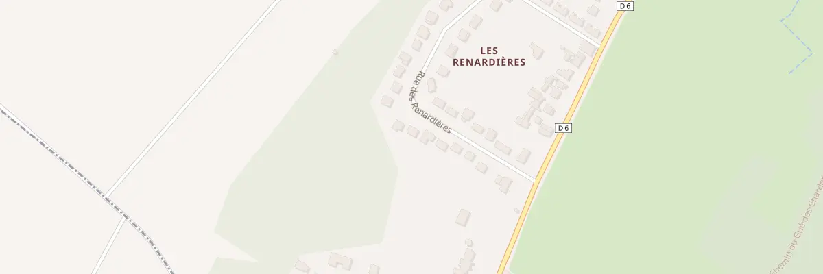 Plan du 38 Rue des Renardières à Jouy