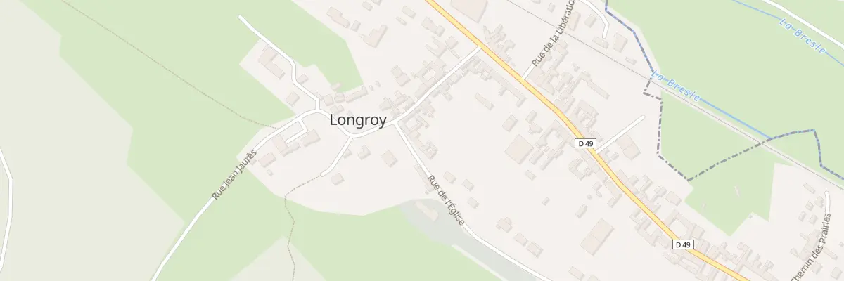 Plan du 5 Rue de l’Eglise à Longroy