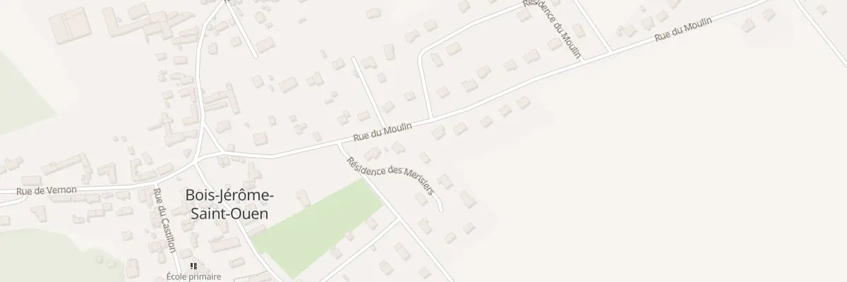 Plan du 3 Res des Merisiers à Bois-Jérôme-Saint-Ouen