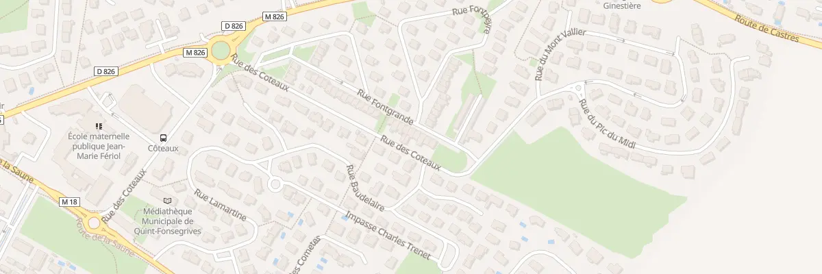 Plan du 19 Rue Fontgrande à Quint-Fonsegrives