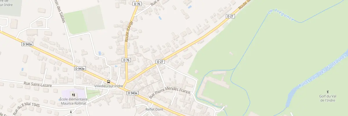 Plan du 19 Rte de Chézelles à Villedieu-sur-Indre