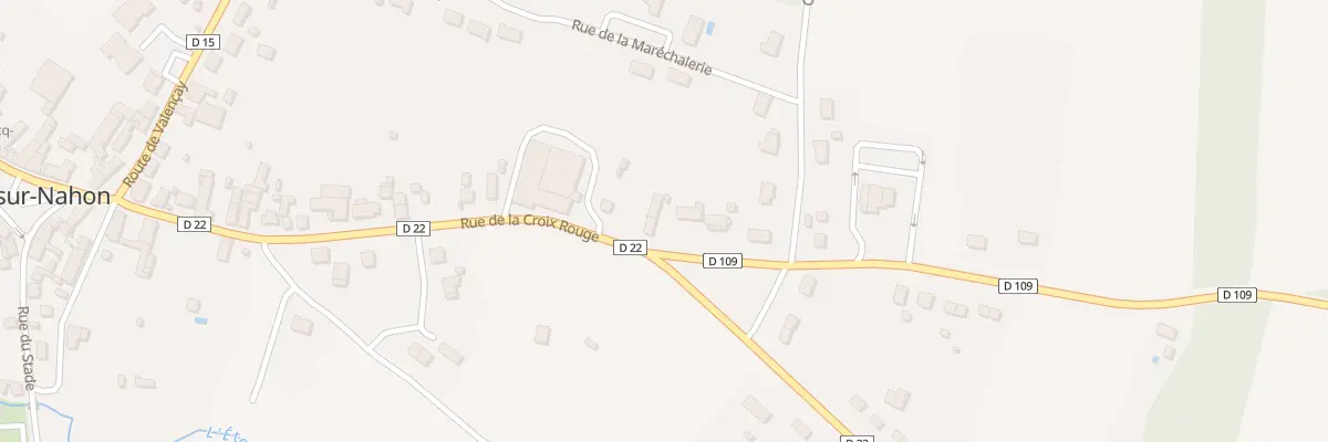 Plan du 45 Rue de la Croix Rouge à Vicq-sur-Nahon