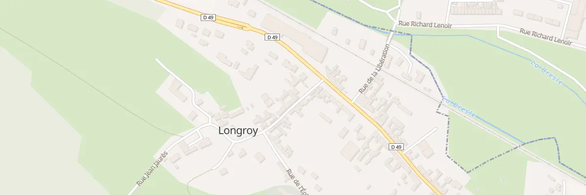 Plan du 5009 Le Bourg à Longroy