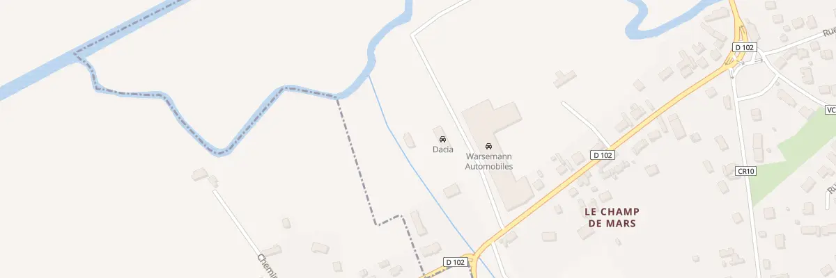 Plan du 24 Av de Cheverny à Bracieux