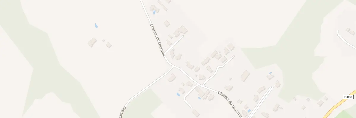 Plan du 10 Che de Lourmet à Castelmaurou