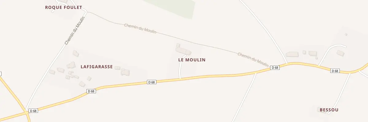 Plan du 6 Le Moulin à Pouze